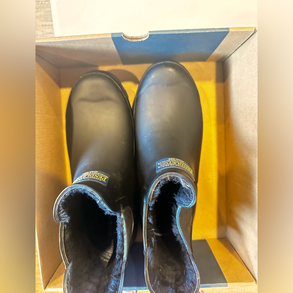 Pendleton Chelsea faux fur lined boots